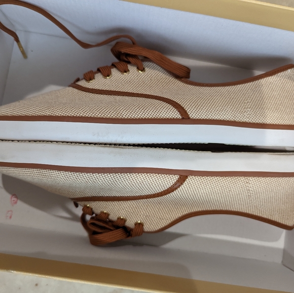 Michael Kors Brennan Lace Up Canvas Sneakers 9M - Picture 6 of 7
